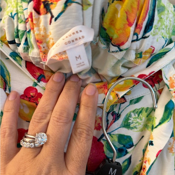 LC Lauren Conrad Colorful Floral Blazer - Picture 3 of 5